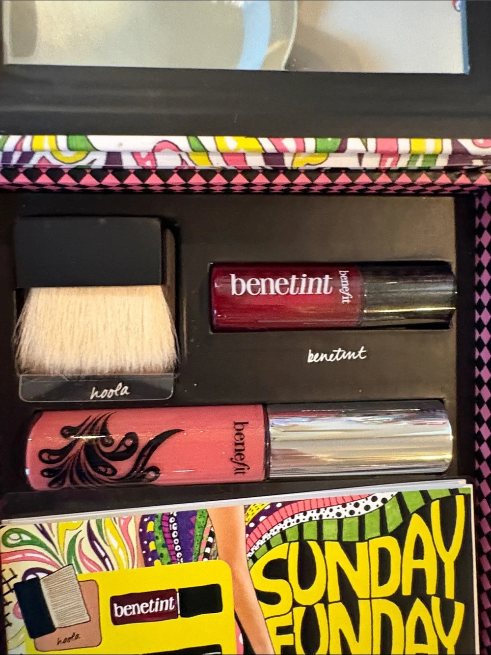 Benefit Sunday Funday Palette with Pink, Bronze, Champagne & Plum Shades